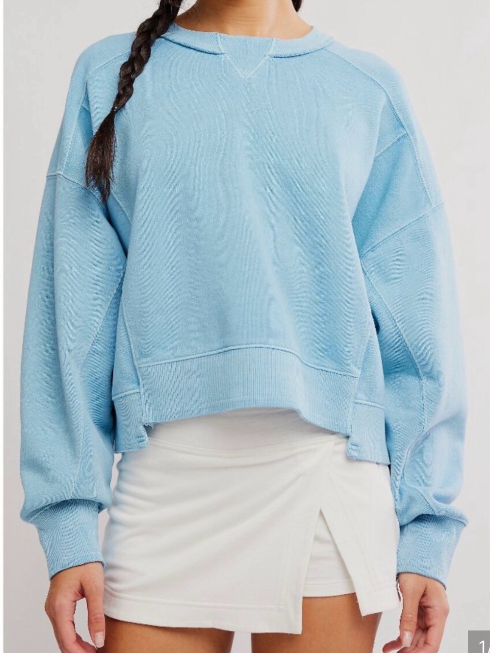 NWT FP Movement Intercept Pullover/Bright Blue XS